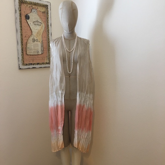 Chico's Jackets & Blazers - NWT Chico’s Dramatic tie dye vest